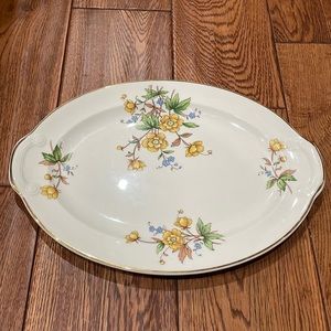 Taylor Smith Taylor Oval Platter 12”- Vintage Plate